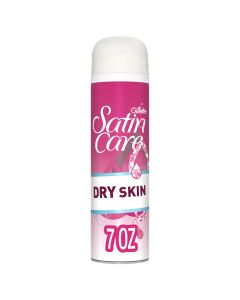 Gillette Satin Care Dry Skin Shave Gel for Women 7 Oz