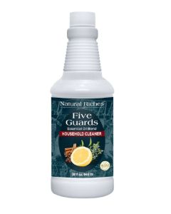 Natural Riches Household Cleaner Concentrate Five Guards from The Tales of French Thieves Essential Oil Blend Household Cleaner - 32 fl oz