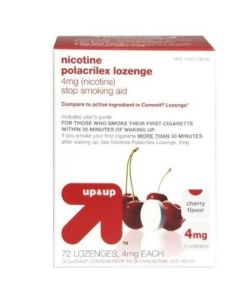 Upup Nicotine Polacrilex 72 Lozenges 4mg Cherry