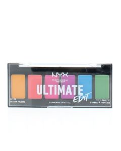 NYX Professional Makeup Ultimate Edit Petite Shadow Palette?- Brights (6 Shades x 0.04oz) 0.24oz/7.2g