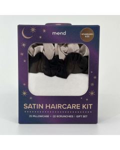 Satin Luxe- Haircare Kit (1) Pillowcase + (2) Scrunchies Gift Set