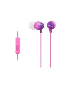 Sony MDREX15AP Fashion Color EX Series Earbud Headset with Mic (Violet)