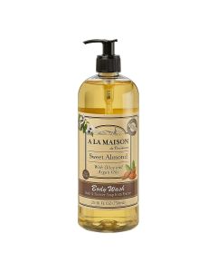 A La Maison de Provence Body Wash, Sweet Almond, 25.36 fl oz (750 ml)"