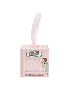 The Vintage Cosmetic Company Make-up Removing Cloth in Bauble - Pink