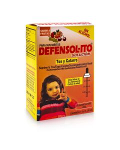 Defensolito Solution Cough & Cold Drops Children 1oz (30ml)