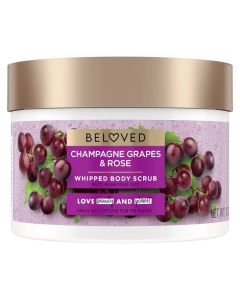 Beloved Champagne Grapes and Rose Body Scrub - 10oz