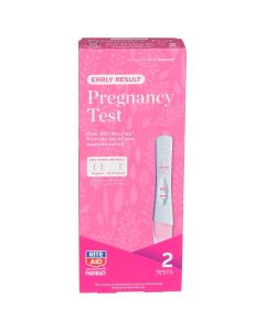 Rite Aid Early Result Pregnancy Test - 2 Ct