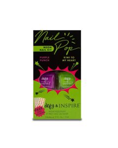 Defy & Inspire™ Nail Pop Neon Duo Nail Art Kit - - 2ct