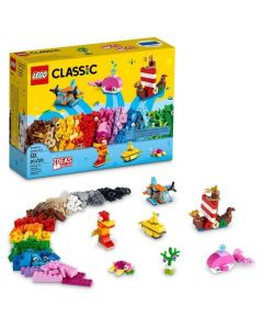 Lego Classic Creative Ocean Fun 11018 Building Set, 333 Pieces - Multiple