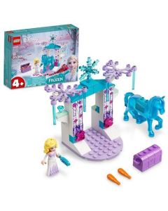 LEGO Disney Elsa and the Nokk's Ice Stable, 43209, Ages 4+, 53 Pieces