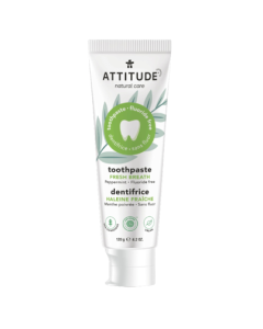 ATTITUDE Toothpaste Fresh Breath Fluoride Free Peppermint