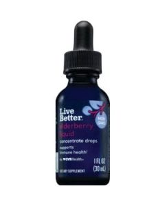 Live Better Elderberry Concentrate Drops, 1 Oz | CVS