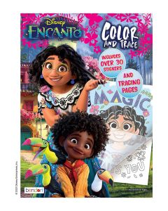 Disney Encanto 48 Page Color and Trace Coloring and Activity Book