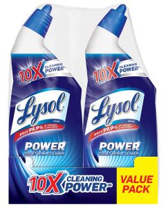 Lysol 24 Oz Twin Pack Power Toilet Bowl Cleaner