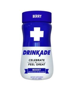 Drink Ade Drinkade Boost Energy Drink with Natural Caffeine, Berry 3.4 Oz Bottle | CVS