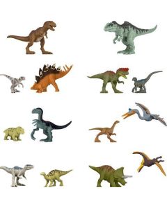 Jurassic World Dominion Mini Action Figure Blind Box Random 3-Pack