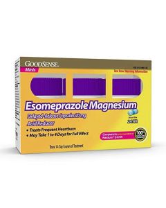 GoodSense Esomeprazole Magnesium Delayed-Release Mini Capsules, 20 mg, Acid Reducer, 42 Count"