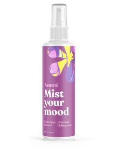 ASUTRA Patchouli & Bergamot Essential Oil Blend, Aromatherapy Spray, 4 fl oz"