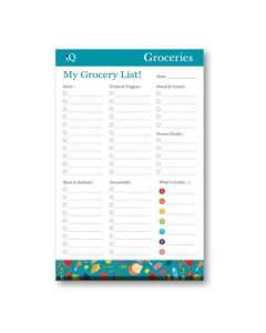 IScholar IQ Grocery List Pad 5 X 8 (57050)