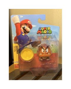 World of Nintendo Action Figure - Goomba W/Coin