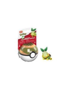 Mega Construx Pokemon Turtwig Poke Ball Building Set