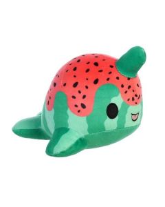 Aurora - Small Green Tasty Peach - 7 Watermelon Nomwhal - Enchanting Stuffed Animal