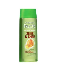 Garnier Fructis Sleek and Shine Fortifying Shampoo for Frizzy, Dry Hair, 3 fl oz"