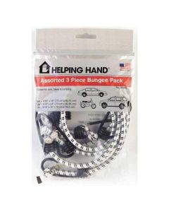 Helping Hand 60085 Assorted Bungee Cords (3 Pack)