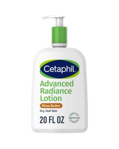 Cetaphil Advanced Radiance Lotion with Shea Butter for Sensitive Skin, Fragrance Free, 20 oz"