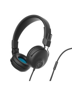 JLab Audio Studio On-Ear Headphones & Over-Ear Headphones, Foldable, Black, HASTUDIORBLK4"