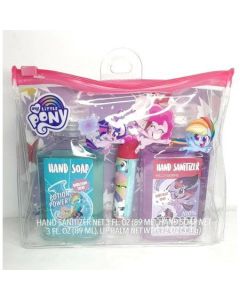 Hasbro My Little Pony Hand Soap Lip Balm Gift Set In Bag