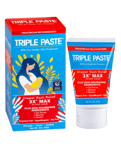 Triple Paste 3X Max Diaper Rash Ointment For Babies, 2 oz"