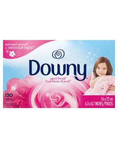 Downy Fabric Softner Dryer Sheets, April Fresh