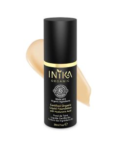 INIKA Certified Organic Liquid Mineral Foundation (Various Colors) - Beige