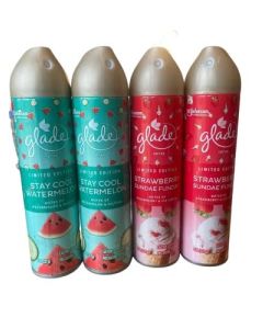 Air Freshener Bundle - 2 Strawberry Sundae Funday and 2 Stay Cool Watermelon