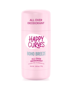 Happy Curves Aluminum & Talc Free Whole Body Deodorant for Women, Boho Breeze, Stick, 2.65 oz"