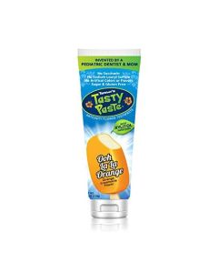 Tanner's Tasty Paste Ooh La La Orange - Anticavity Fluoride Children’s Toothpaste/Great Tasting, Safe, and Effective Vanilla Flavored Toothpaste for