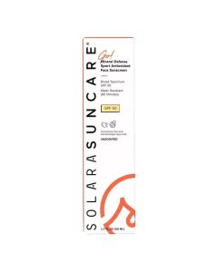 Solara Suncare Mineral Defense Sport Antioxidant Sunscreen -1.7 oz