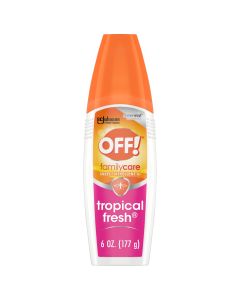 OFF! FamilyCare Insect Repellent III, Tropical Fresh, Non-Greasy Bug Spray, 6 oz"