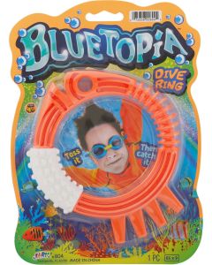 JA-RU Bluetopia Ring Pool Diving Toy, Colors Will Vary"