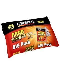 Grabber HWPP10 Big Pack Hand Warmers, 10-Pairs"