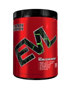 BCAA Lean Energy - Evlution Nutrition BCAA Powder 30 Servings Cherry Limeade Flavor - EVL Natural BCAA Amino Acid Pre Workout Fat Burner Supplement - Performance & Muscle Recovery