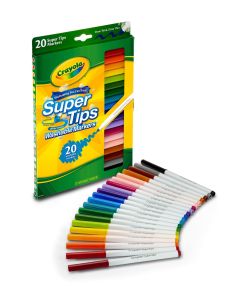 Super Tips Washable Markers Set of 20