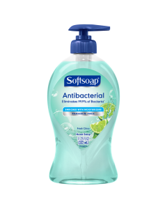 Softsoap Antibacterial Liquid Hand Soap, Fresh Citrus Scent Hand Soap, 11.25 oz Bottle"