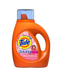 Tide Plus Downy April Fresh Scent Liquid Laundry Detergent 24 Loads 37 Fl Oz