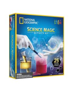 National Geographic Science Magic Activity Kit for Child or Teen Ages 8 Years and up