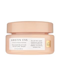 Kristin Ess Hair Strand Strengthening Reconstructive Moisture Mask, Deep Conditioning Hair Treatment for Dry Damaged Hair, Sulfate Free, Color + Keratin Safe, 6.7oz"