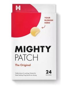 Mighty Patch by Hero Cosmetics Original Acne Pimple Patch Treatment with Hydrocolloid, 24 Count"