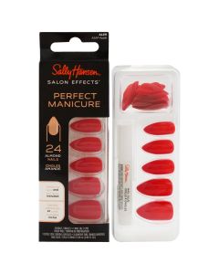 Sally Hansen Perfect Manicure Fashion Nail, AL211 ASAP Apple, 24pcs"