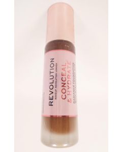 Makeup Revolution Conceal & Hydrate Radiance Foundation - F14 - 0.70 fl. oz.